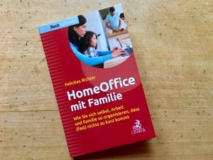 Buchtitel „HomeOffice mit Familie“