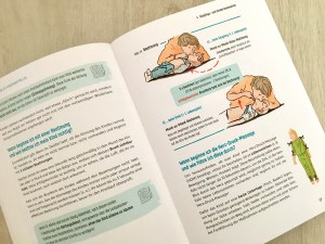 Buchseite „Reanimation eines Kindes“