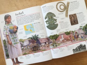 Doppelseite „Ixchel - Reich der Maya“