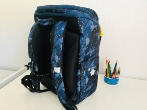 GMT for Kids Schulranzen, Modell „Rennfahrer“ von hinten