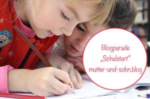 Zwei Mädchen beugen sich konzentriert schreibend über ein Schulheft.