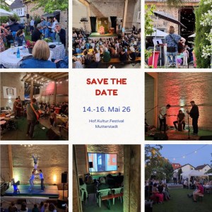 Ankündigung Hof Kultur Fest Mutterstadt