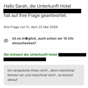 Antwort Kundenservice
