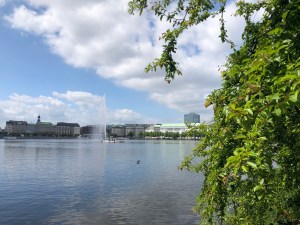 Panorama Alster Hamburg